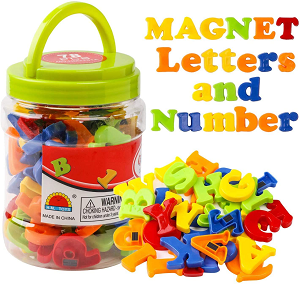 78 Pcs Magnetic Letters & Numbers