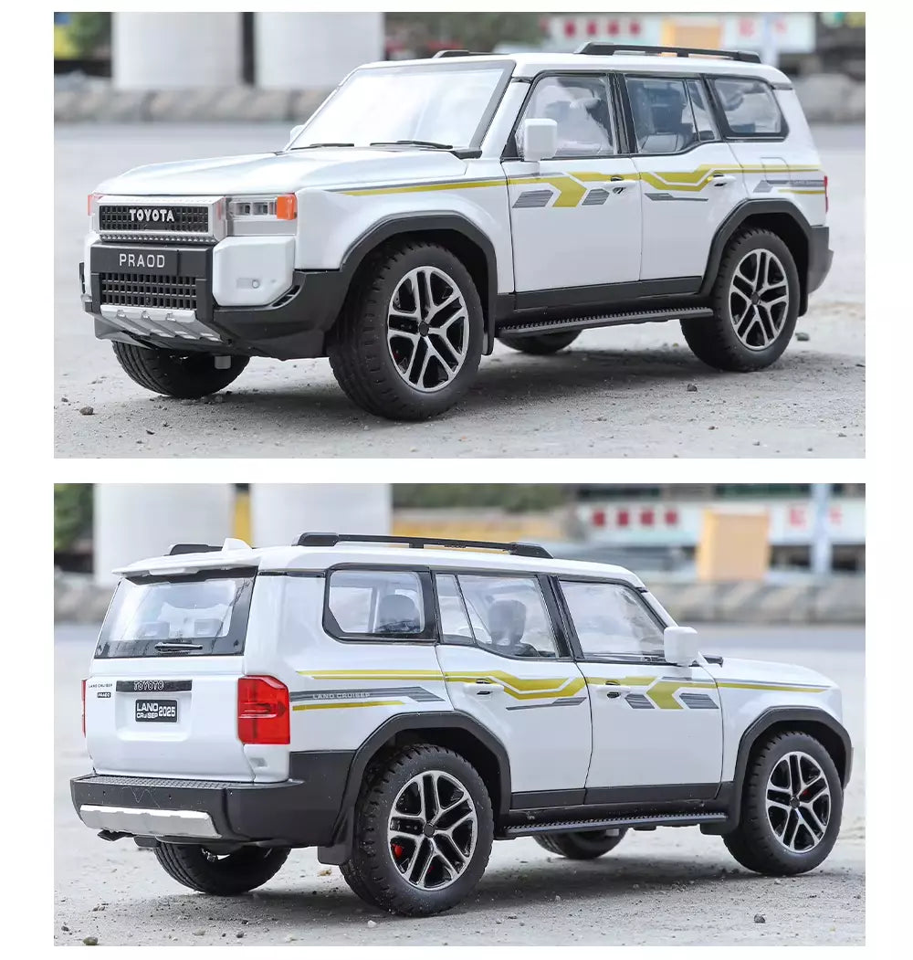 1:24 Diecast Toyota Land Cruiser Prado LC250 Model