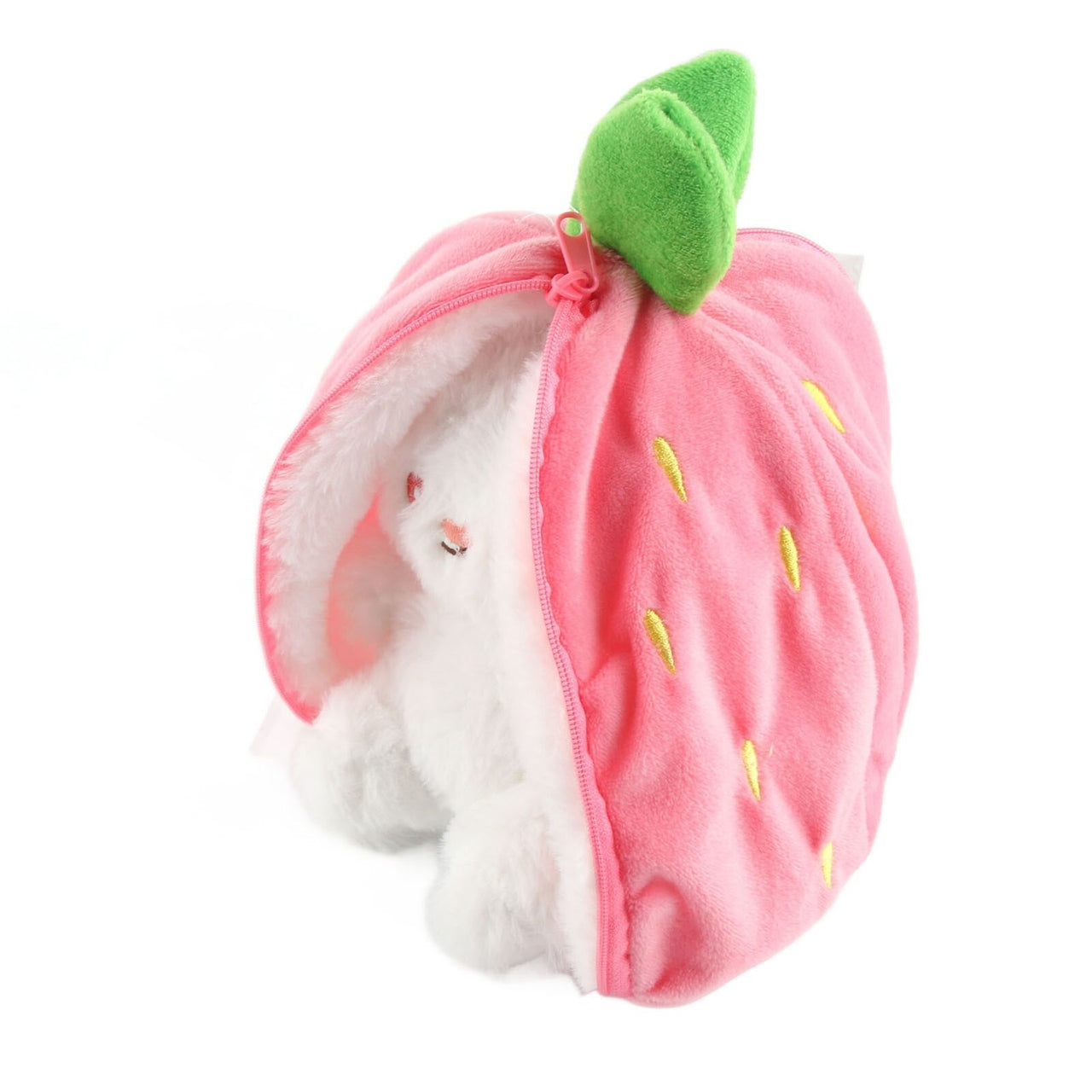 7* Inches Easter Plush Bunny With Zipper