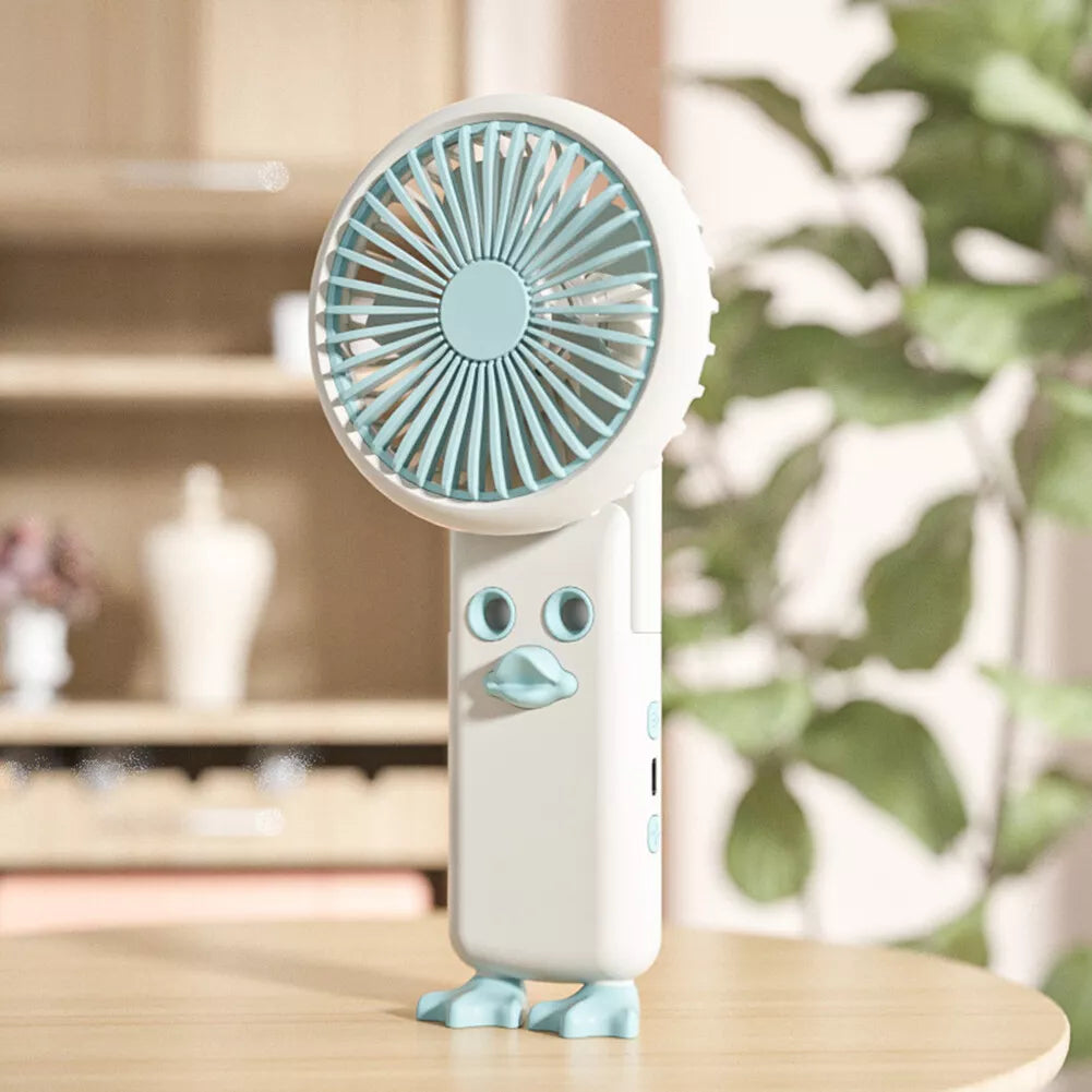 Rechargeable Duck Dual Spray Nozzles Fan