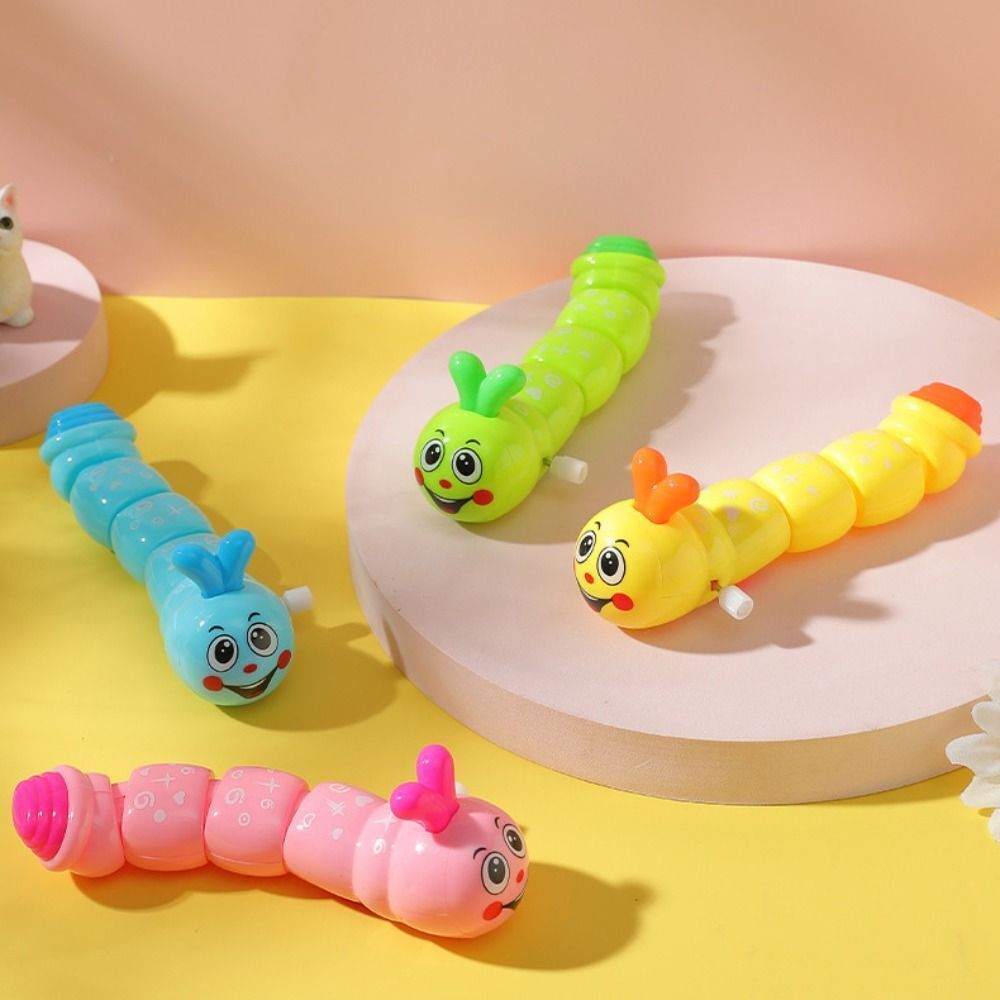 1Pc Wind-up Twisty Worm Toy