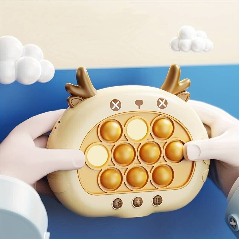 Multi-Modes Electronic Deer Pop Puzzle Game Machine