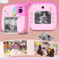 Kids Dual Lens Unicorn Instant Digital Printing Camera