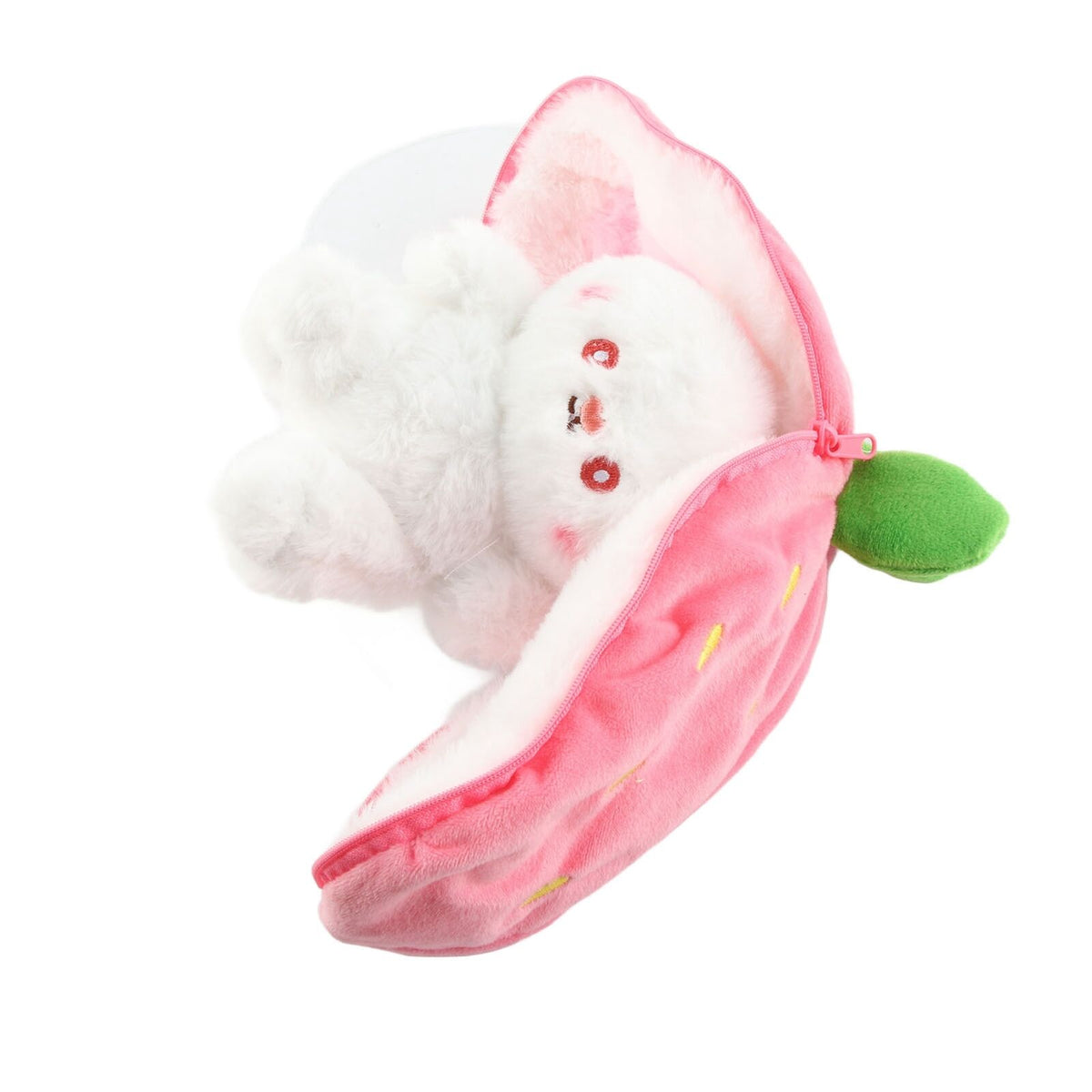 7* Inches Easter Plush Bunny With Zipper