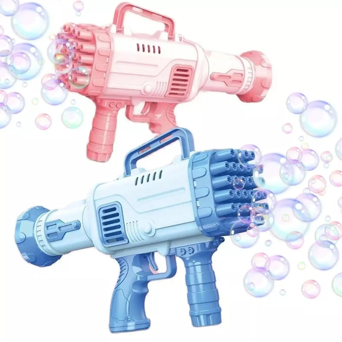 32 Holes Bazooka Colorful Bubble Gun