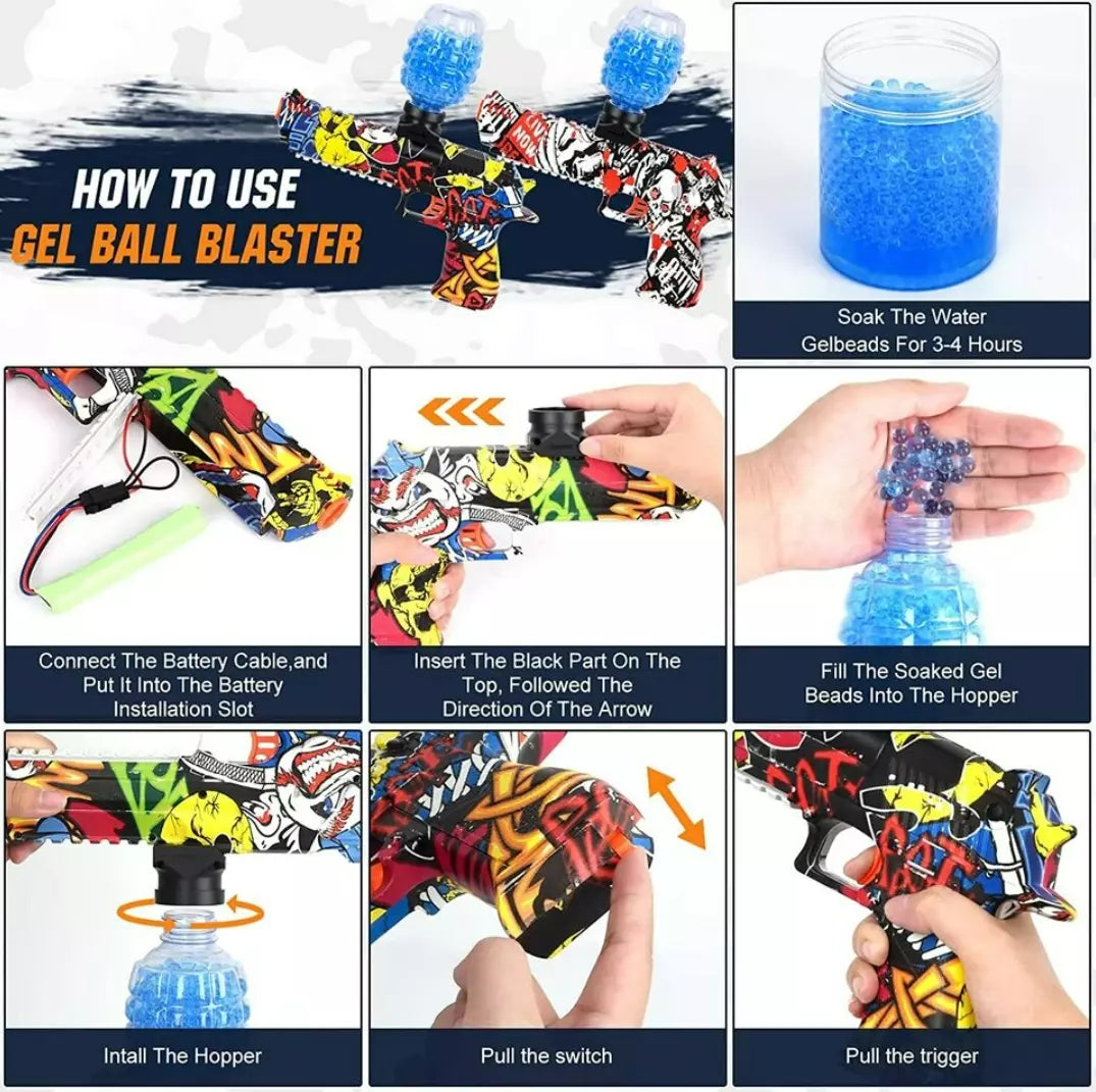 Rechargeable Gel Blaster Battlefield Gun
