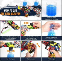 Rechargeable Gel Blaster Battlefield Gun