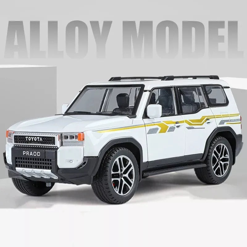 1:24 Diecast Toyota Land Cruiser Prado LC250 Model