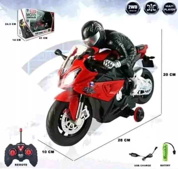 1:20 RC BMW S1000 Stuntman Sports Bike