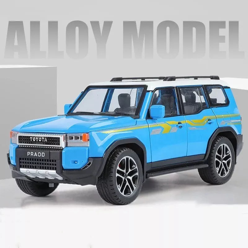 1:24 Diecast Toyota Land Cruiser Prado LC250 Model