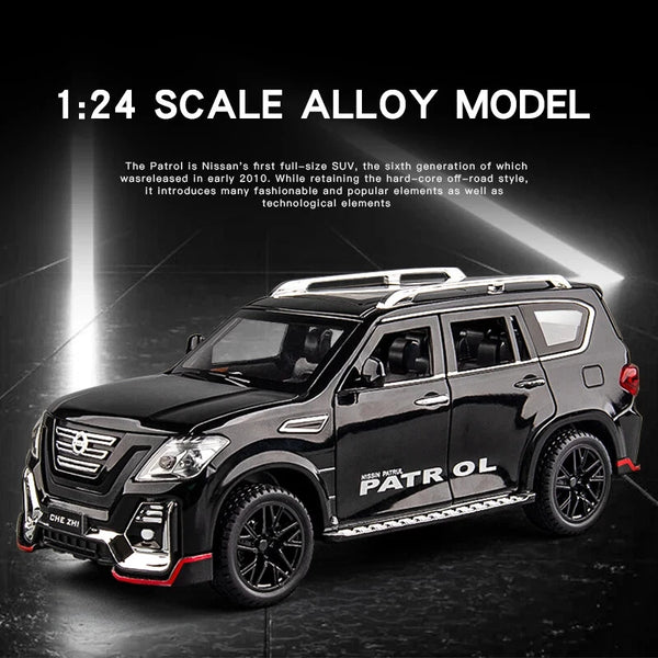 1:24 Diecast Nissan Patrol SUV Model Car
