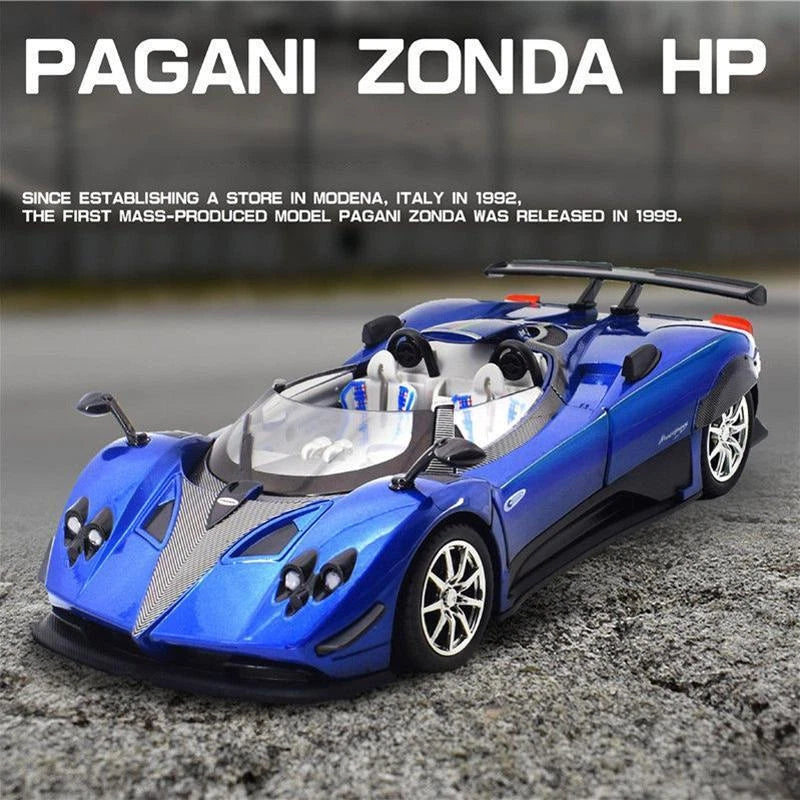 1:24 Diecast Pagani Zonda HP Barchetta Model Car