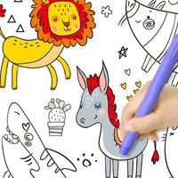 Kids Drawing Art Paper Roll Educational Tool