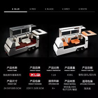 1:24 Diecast Tesla Pickup Truck With Trailer & Bike