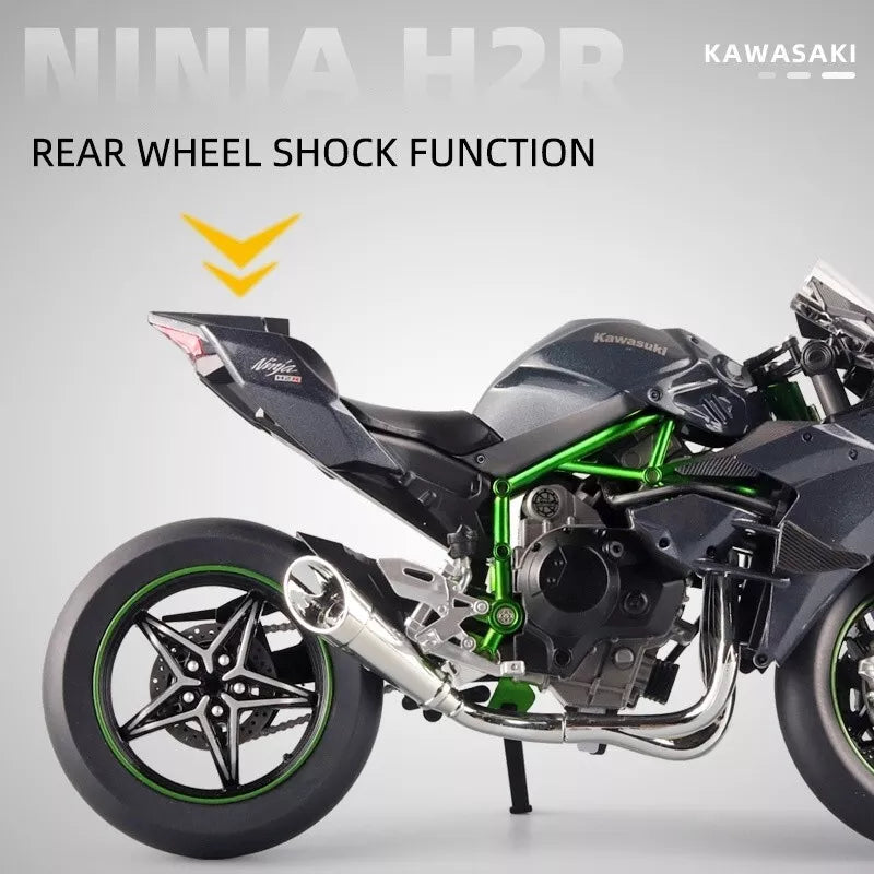 1:9 Diecast Kawasaki Ninja H2R Model Bike