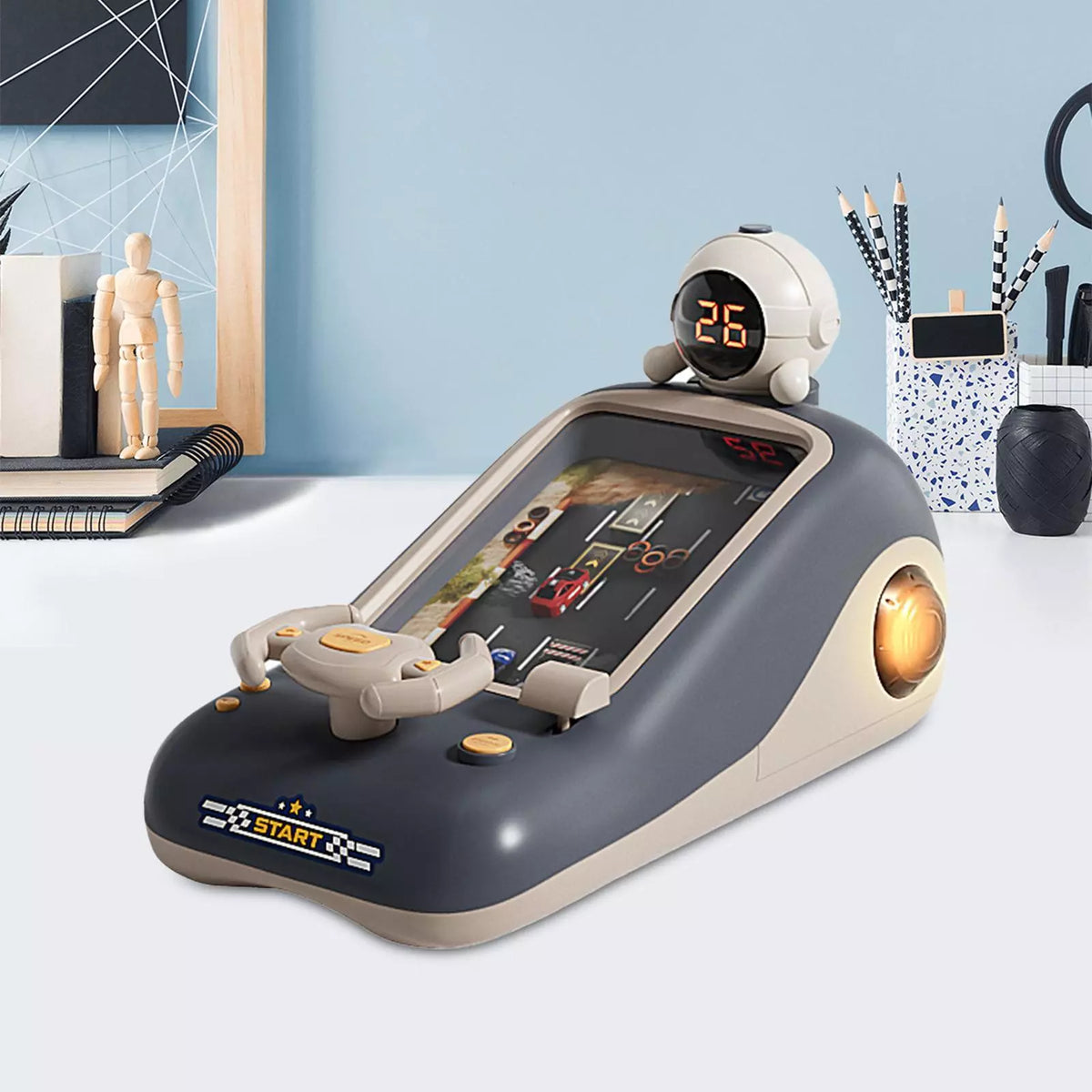 3D Racing Obstacle Steering Wheel Toy