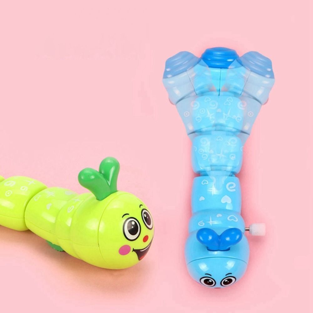 1Pc Wind-up Twisty Worm Toy