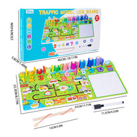 Thumbnail for Wooden Multi-functional Traffic Model Logarithmic Board