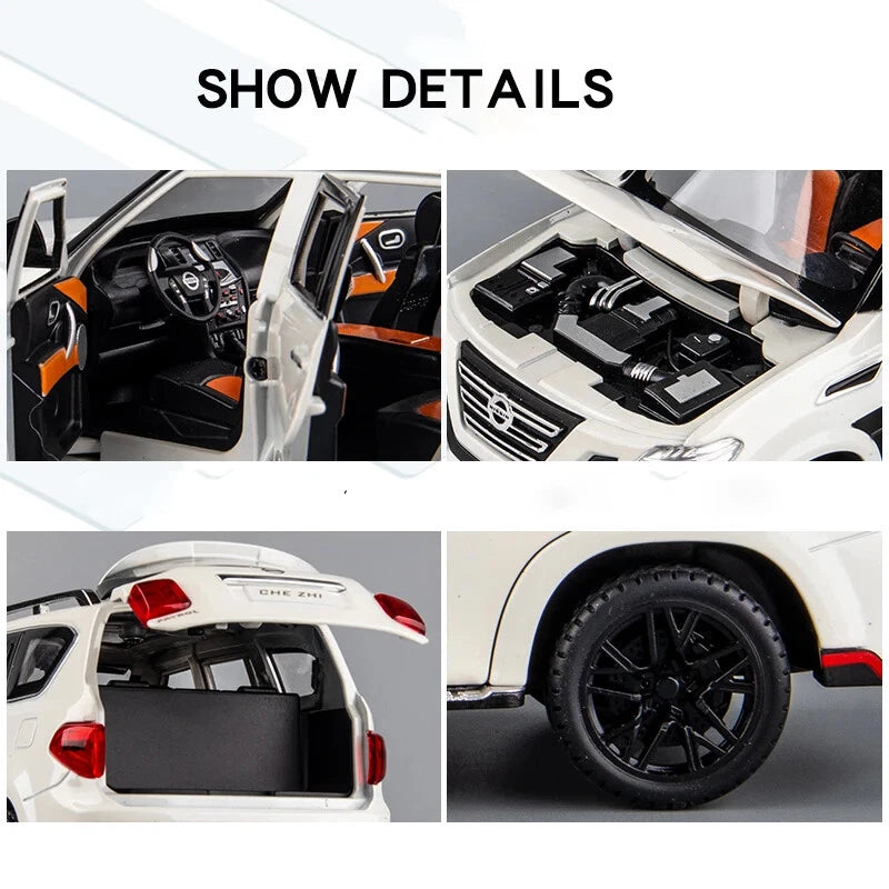 1:24 Diecast Nissan Patrol SUV Model Car