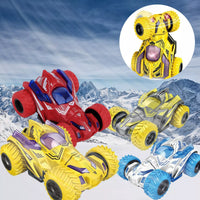 1Pc Double-Sided Inertial Stunt Car