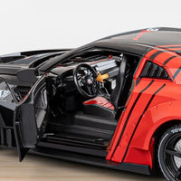1:24 Diecast Nissan GTR R35 Model Car With Smoke