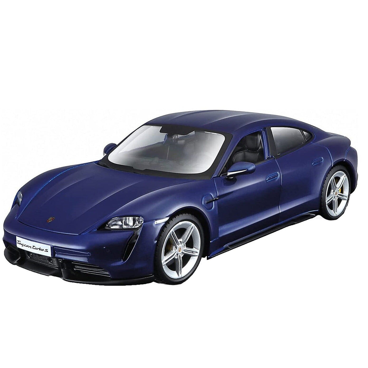 Bburago 1:24 Diecast Porsche Taycan Turbo S - Blue