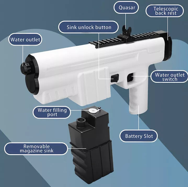 Electric Super Squirt Water Shooting Gun