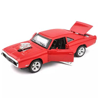 1:32 Diecast Dodge Charger With Acrylic Display Box - Red