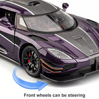 1:24 Diecast Koenigsegg One Model Car