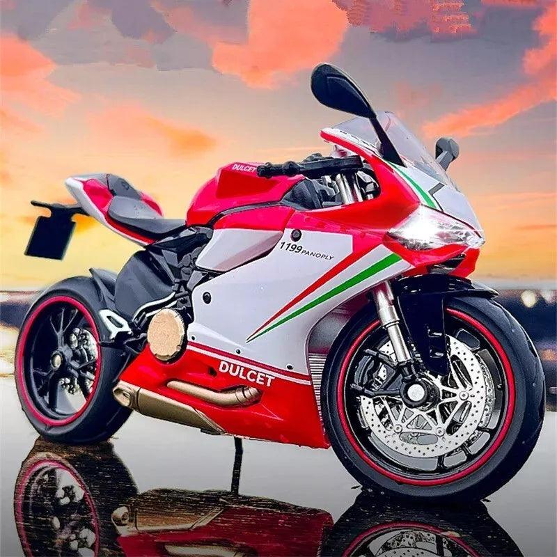 1:12 Diecast Ducati 1199 Model Bike