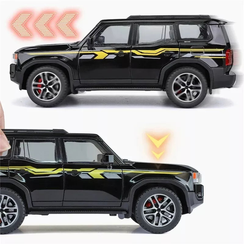 1:24 Diecast Toyota Land Cruiser Prado LC250 Model