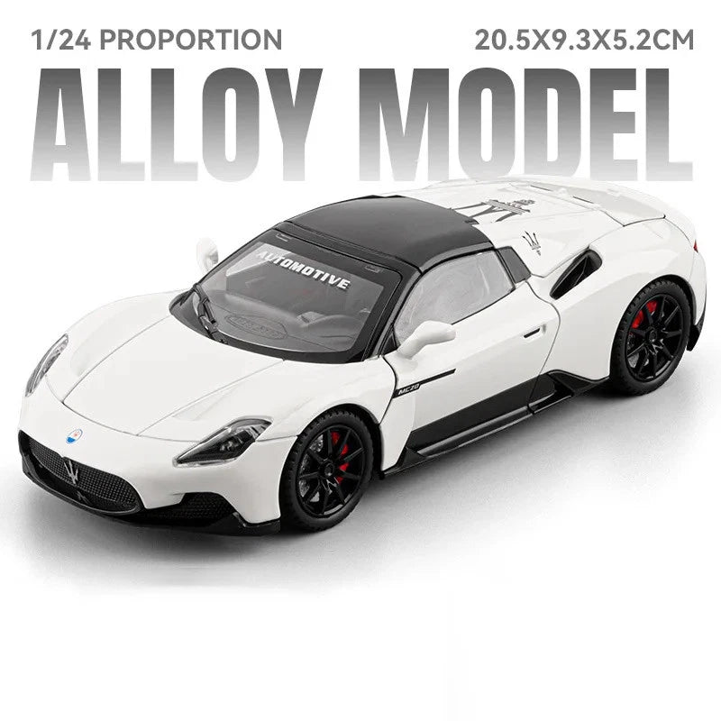 1:24 Diecast Maserati MC20 Convertible Model Car