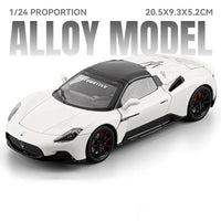 1:24 Diecast Maserati MC20 Convertible Model Car
