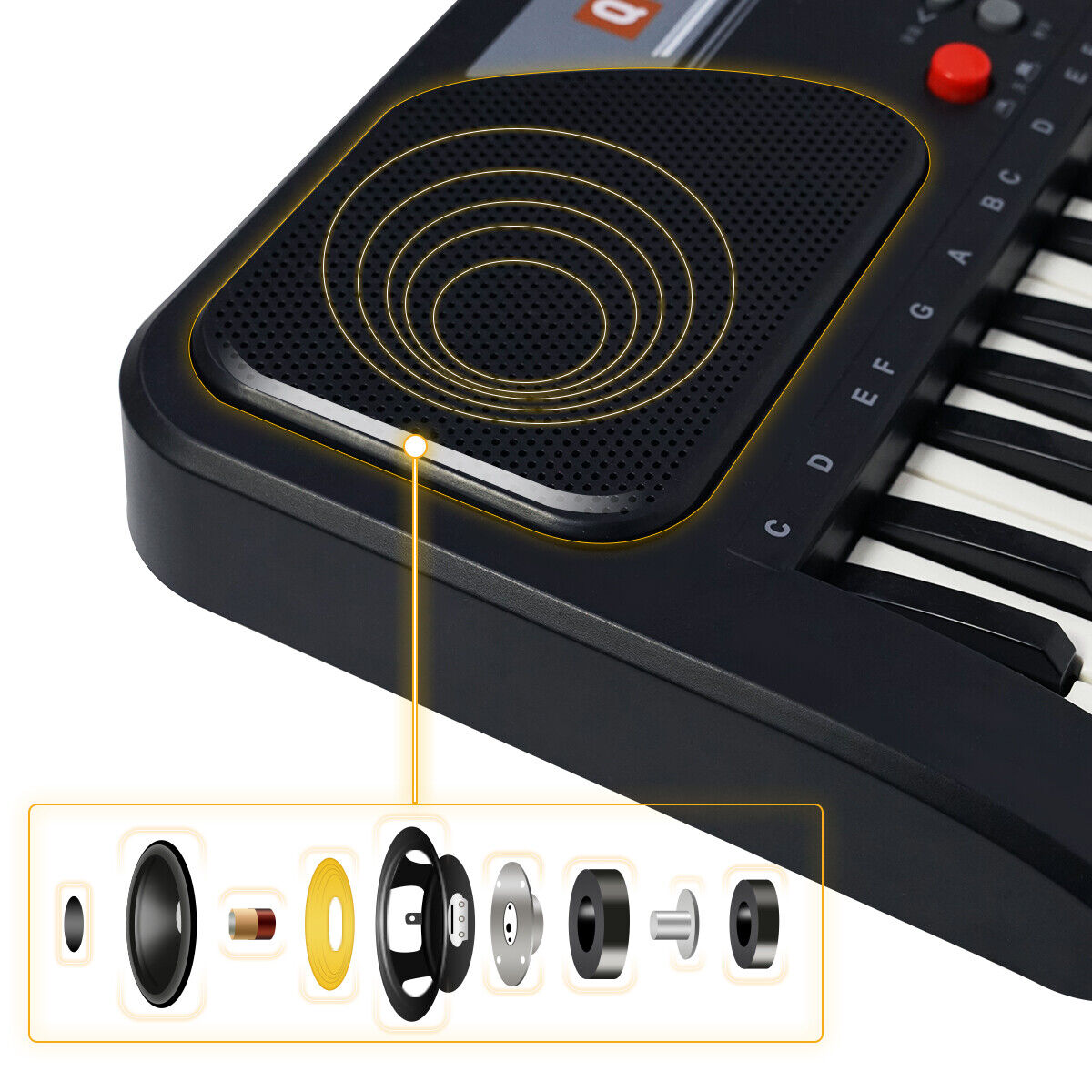 61 Keys Electronic Keyboard Piano