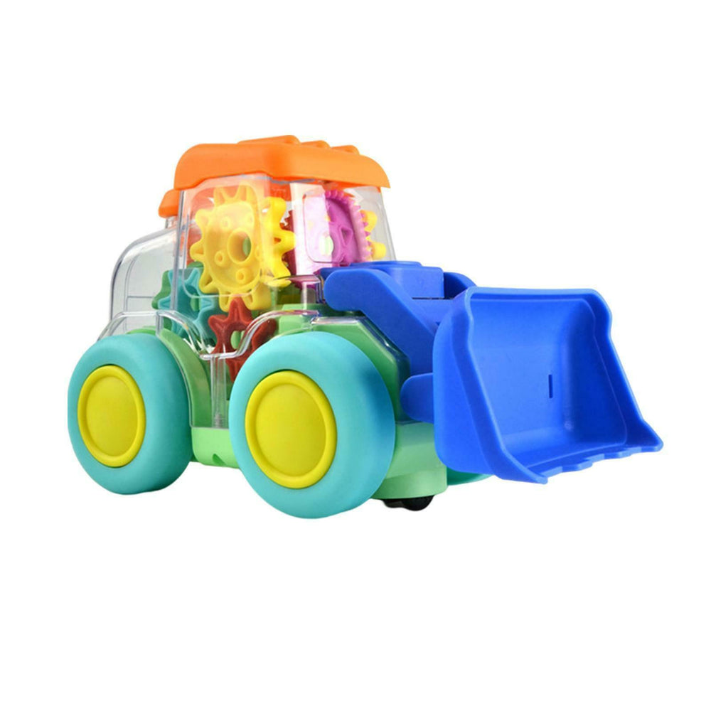 Colorful Transparent Gear Electric Excavator