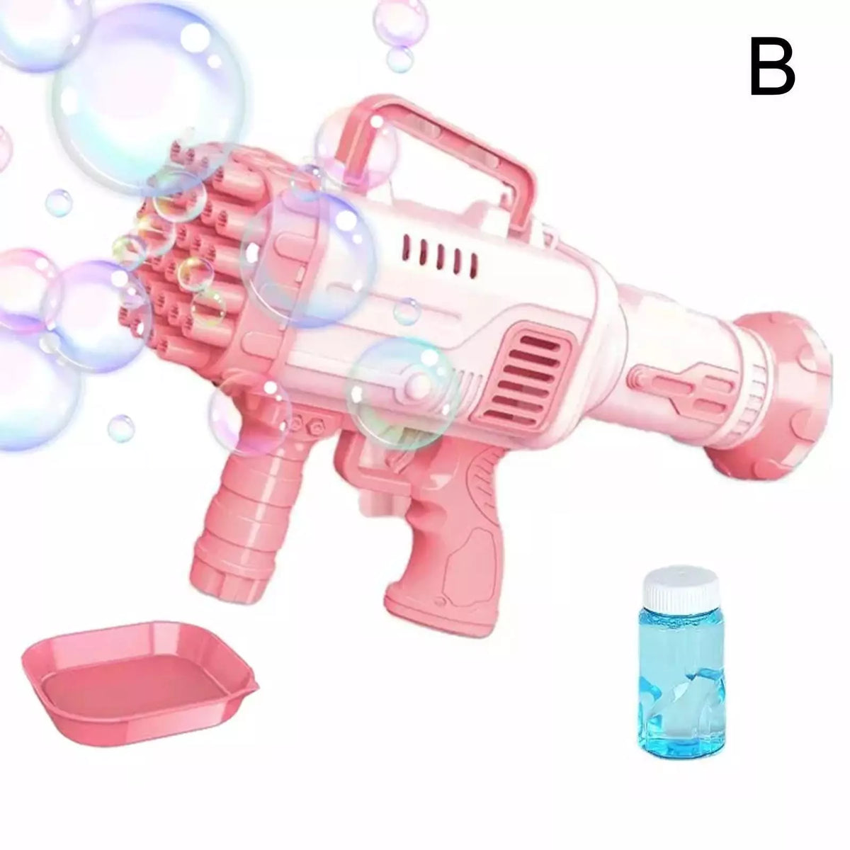 32 Holes Bazooka Colorful Bubble Gun