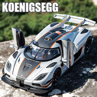 1:24 Diecast Koenigsegg One Model Car