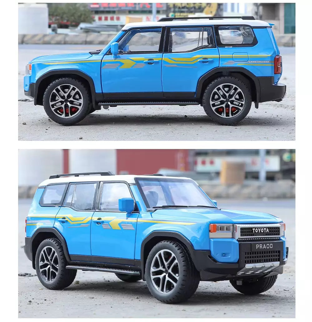 1:24 Diecast Toyota Land Cruiser Prado LC250 Model