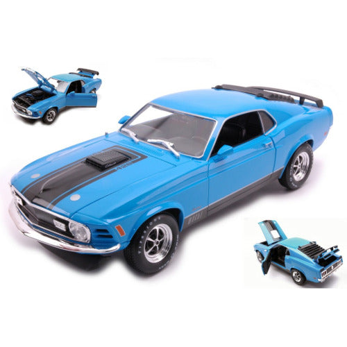 Maisto 1:18 Diecast Ford Mustang Mach 1 - Blue