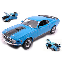 Maisto 1:18 Diecast Ford Mustang Mach 1 - Blue