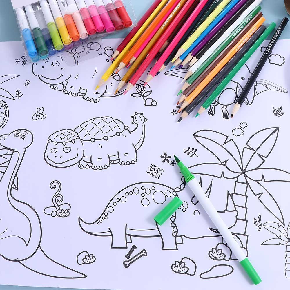 Kids Drawing Art Paper Roll Educational Tool
