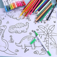 Kids Drawing Art Paper Roll Educational Tool