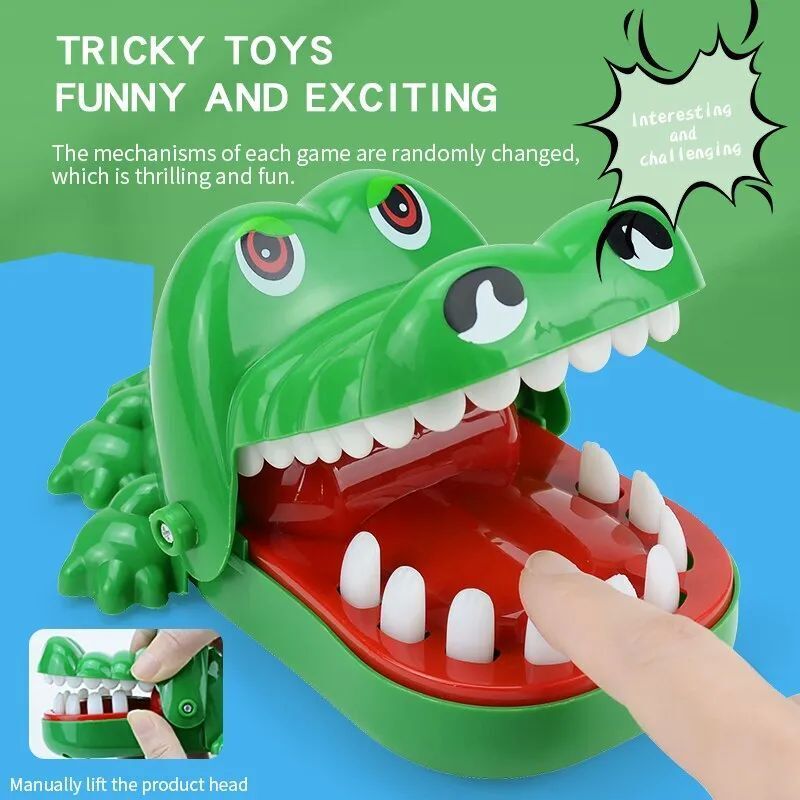 Crocodile Adventure Dentist Bite Finger Game