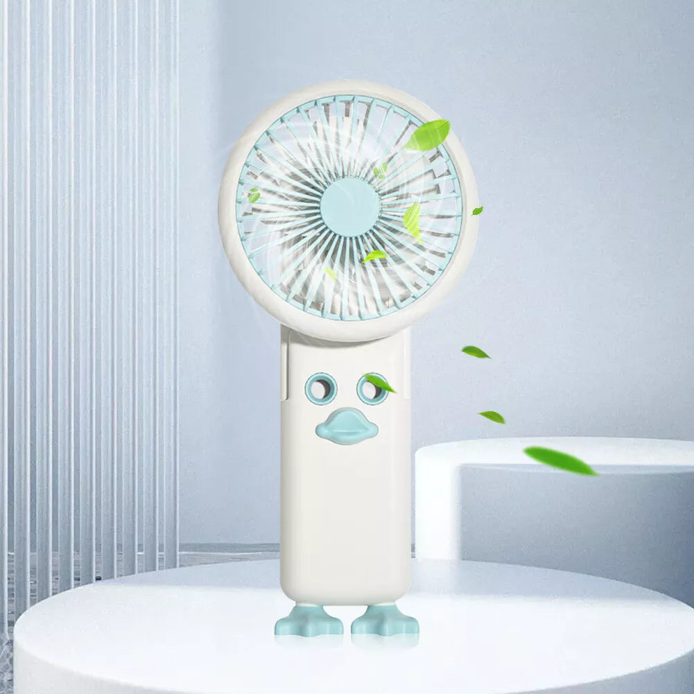 Rechargeable Duck Dual Spray Nozzles Fan