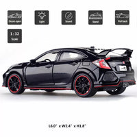 1:32 Diecast Honda Civic Type-R Model Car