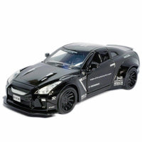 1:32 Diecast Nissan GTR With Acrylic Display Box - Black