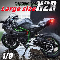 1:9 Diecast Kawasaki Ninja H2R Model Bike