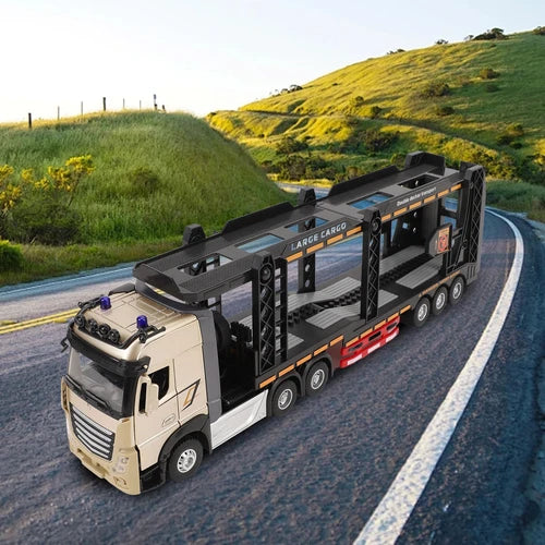 1:24 RC 2.4GHz Diecast Large Cargo Double Layer Truck