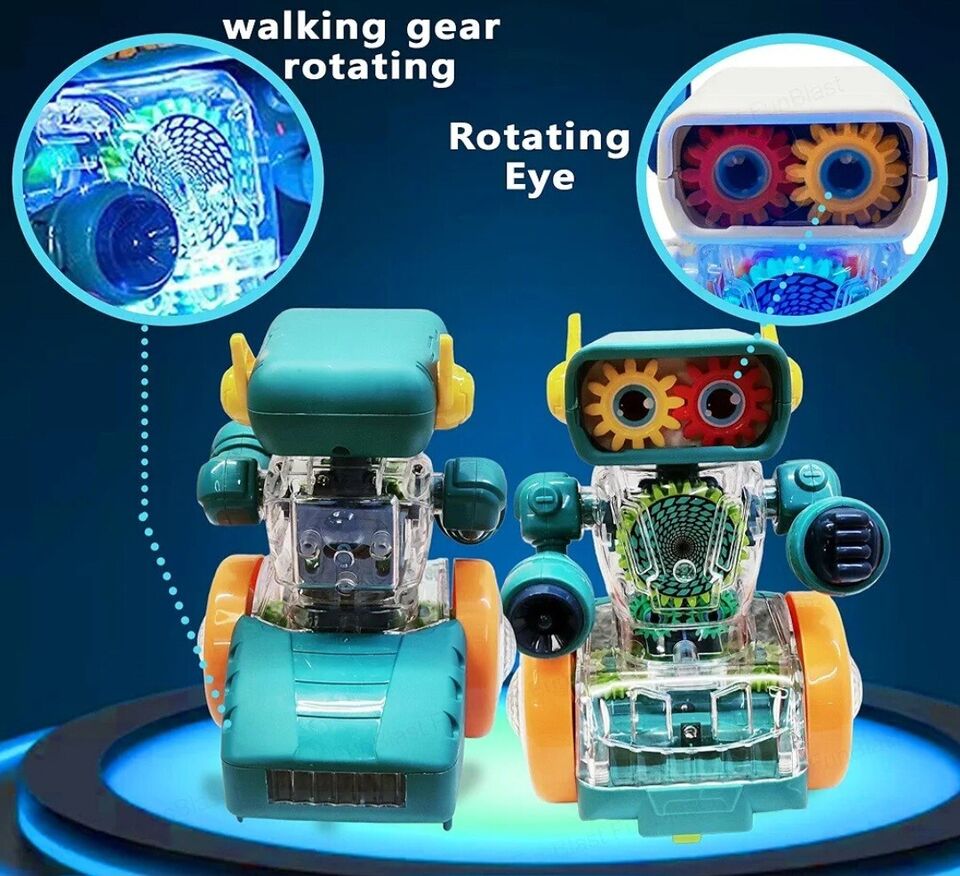 Electric Gear Rotatory Musical Robot