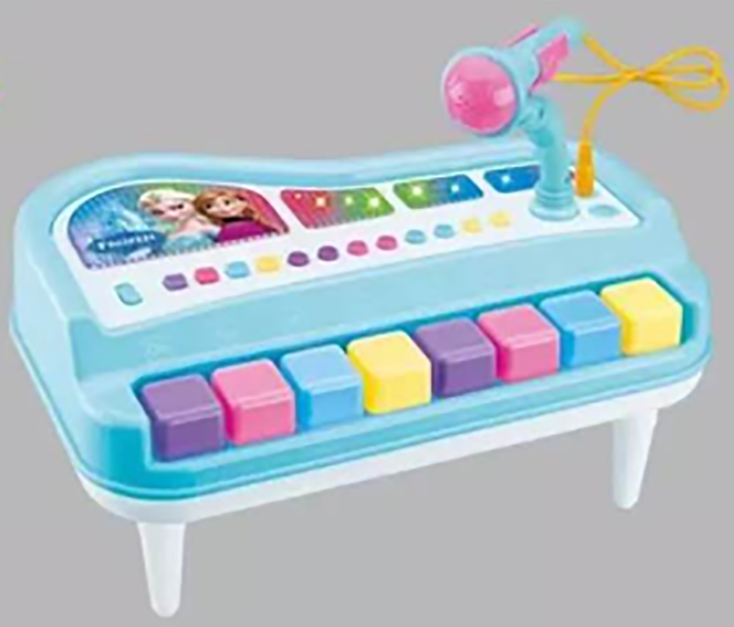 Frozen Fever Electronic Organ Piano With Unique Microphone